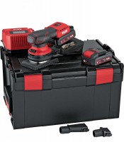 FLEX 532086 Brushless 18 V cordless random orbit sander with speed control, rapid charger and 2 x 2.5Ah batteries &pound;319.95